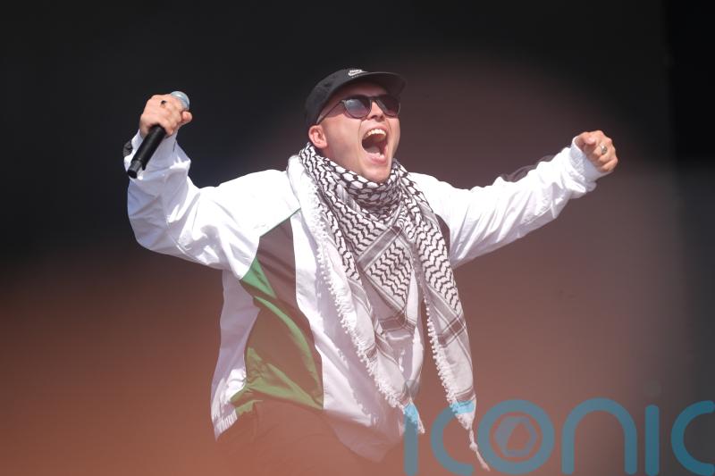 Mo Chara says ‘I’m a free man’ as Kneecap take to Glastonbury stage