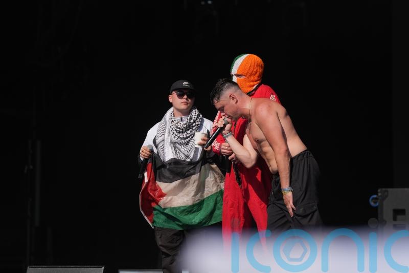 Kneecap lead Glastonbury crowd in chants against Prime Minister Sir Keir Starmer