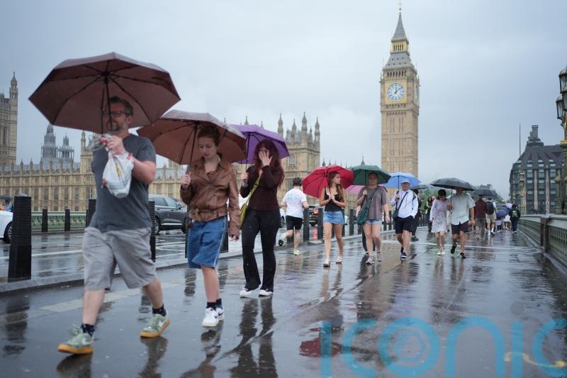 UK braced for thunderstorms with risk of flood damage
