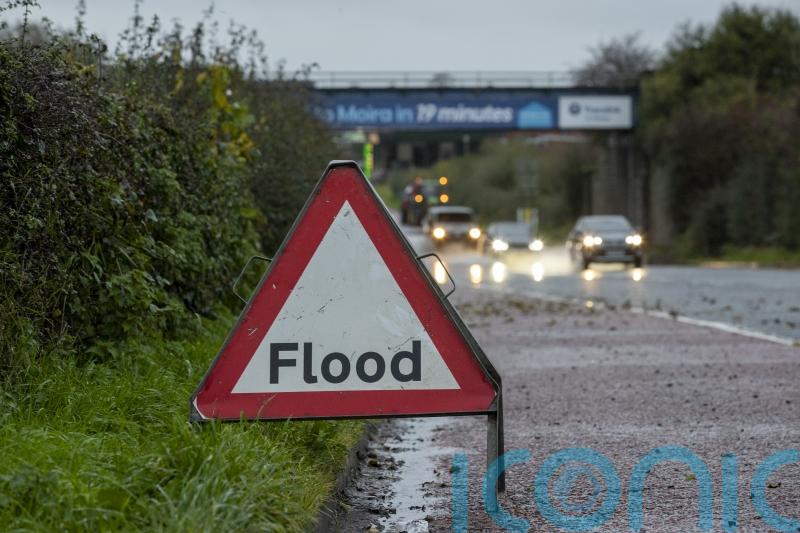Flooding across parts of Ireland after heavy rain