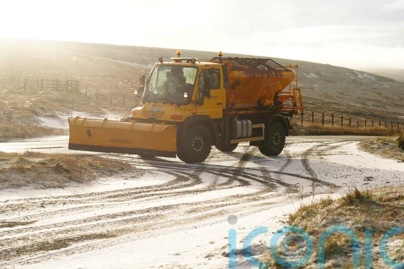 Snow and ice warnings come into force amid ‘tricky travel conditions’