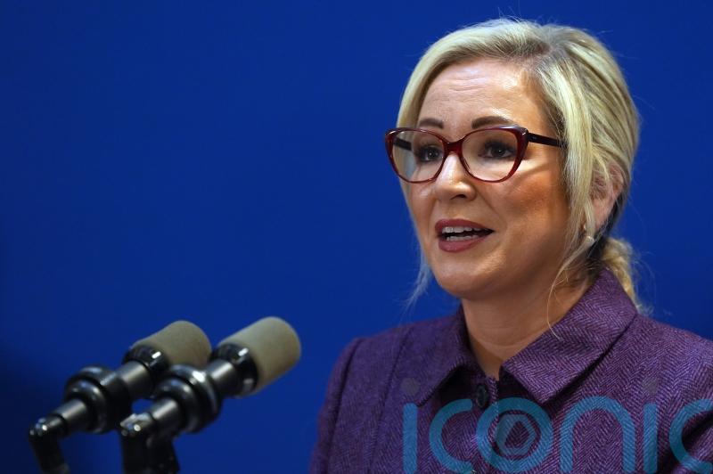 DUP criticises Michelle O’Neill for ‘not answering question’ in portrait row