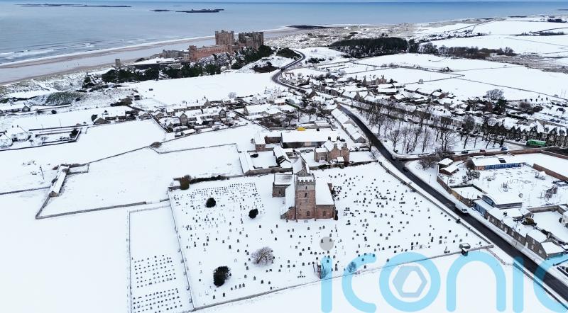 Ice warnings in place across UK before storm set to bring heavy snow