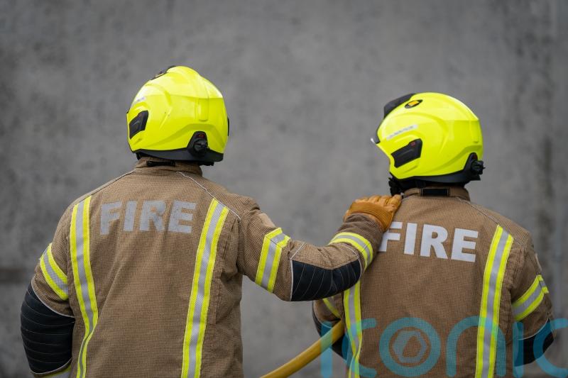 Over 50 firefighters tackle blaze in Co Armagh village
