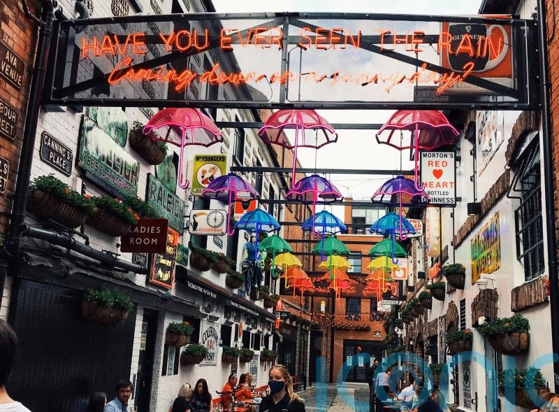 Belfast&rsquo;s Commercial Court umbrellas returning &lsquo;bigger and brighter&rsquo; than ever