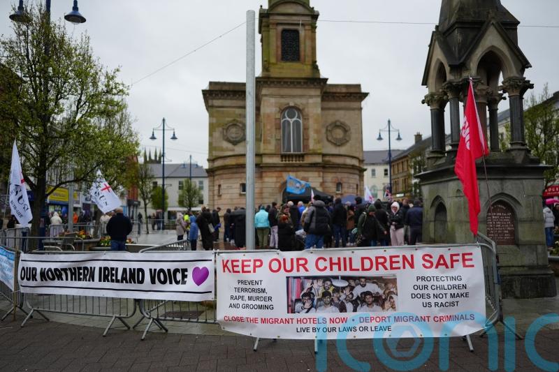 Rally in Coleraine hears concerns around immigration