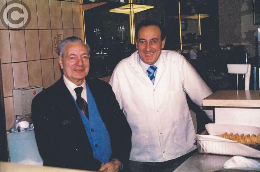 Ignazio Fiorentini with his son Sonny.