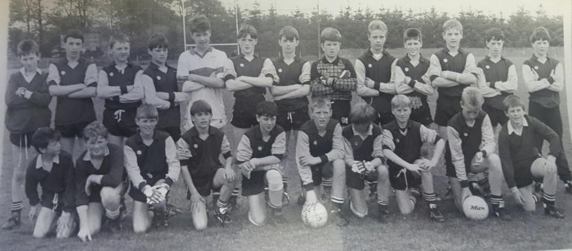 The St Pius Magherafelt squad that beat St Patrick's Maghera in the 1990 D'Alton Cup Final