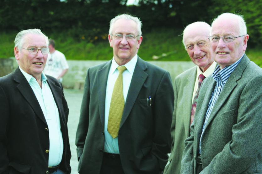 Members of Desertmartin's 1953 senior championship winning team at the club's GAA 125 celebrations in 2009