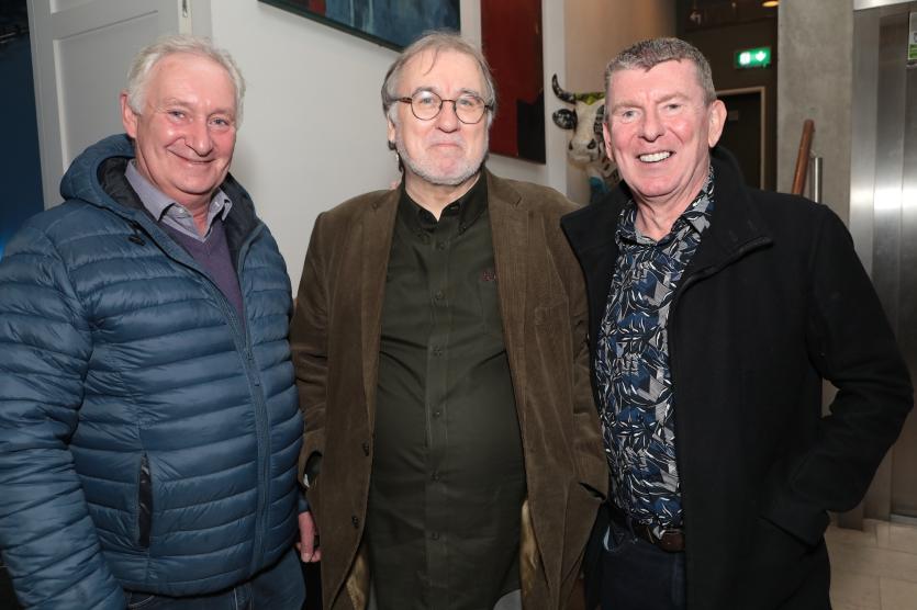 Eamonn Lynch with Kieran Doherty (left) and Tony Logue.