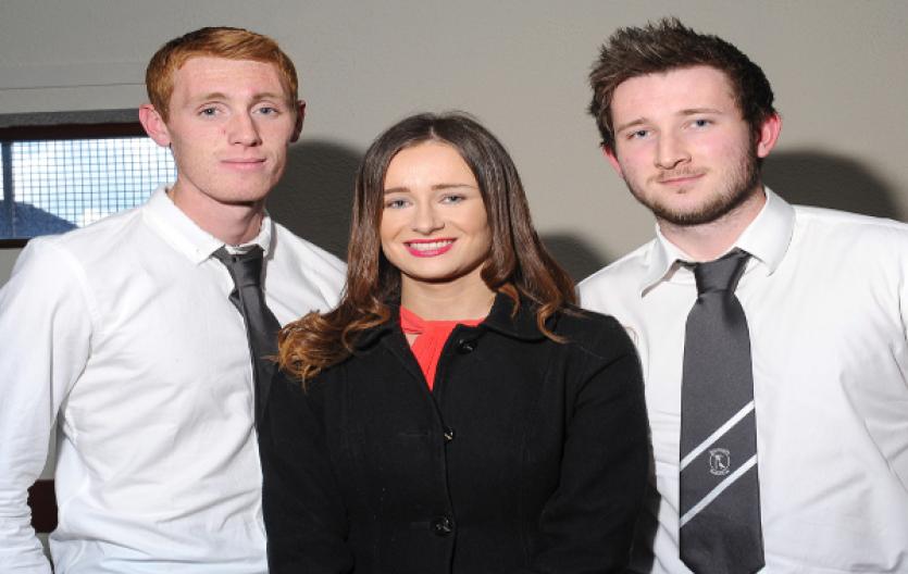 Kyle and Daniel McElhatton and Amy Shiels.