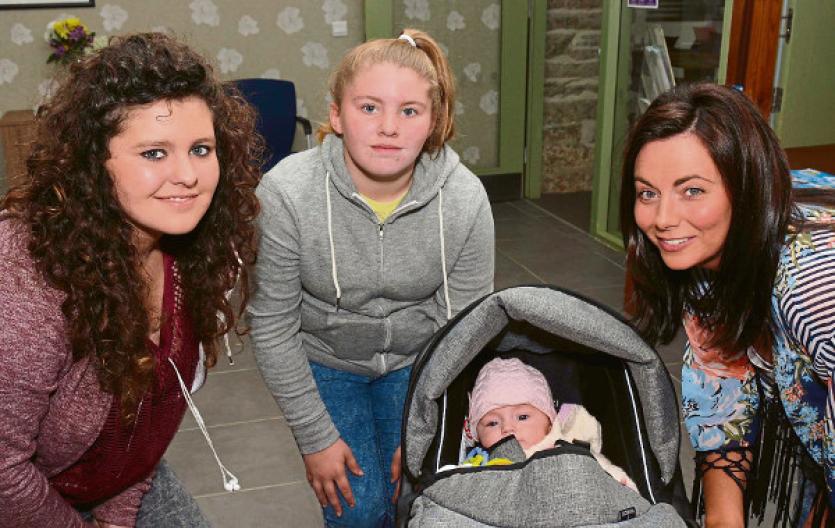 Ellie, Megan, Sally and Sinead.