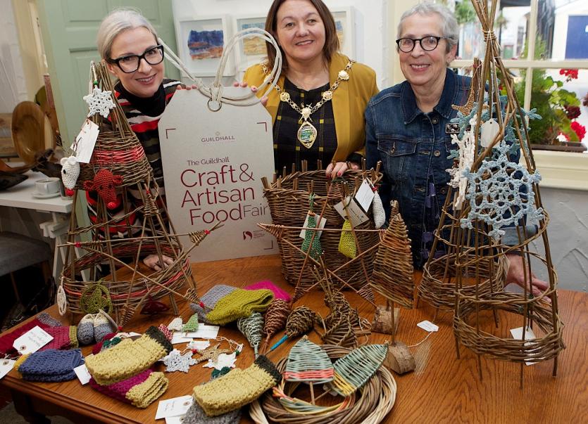 Abundance of unique Christmas gifts on offer at Derry's Guildhall Craft