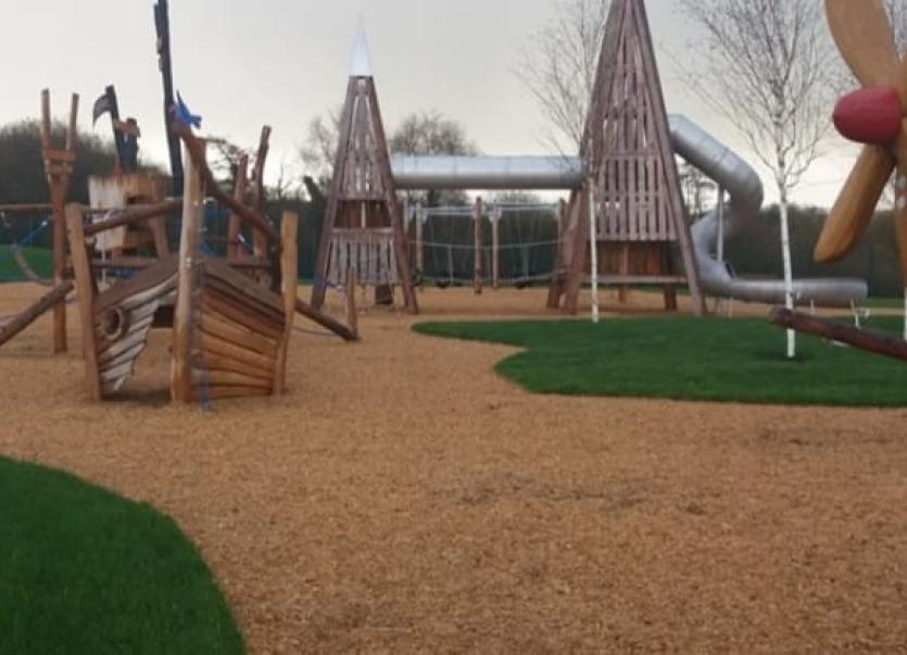 Vandals have damaged equipment at a Derry play park less than three