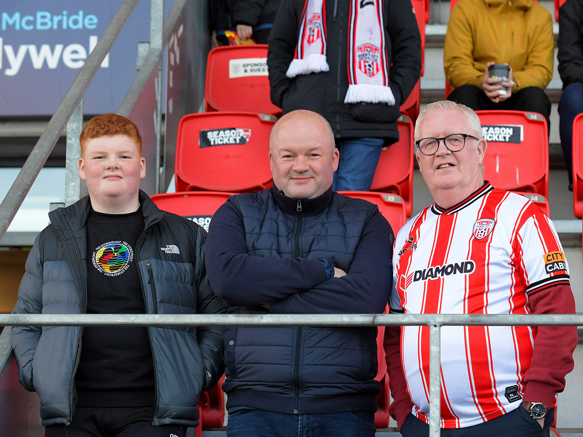 IN PICTURES; Derry City fans at the Brandywell for huge game with ...