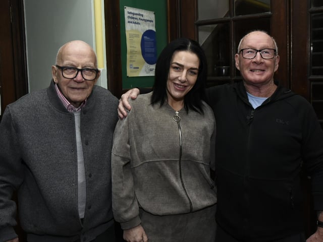 William Irwin, Ursula Logue and Martin Doherty.(Photos-Kerrie Quinn, nwpresspics)