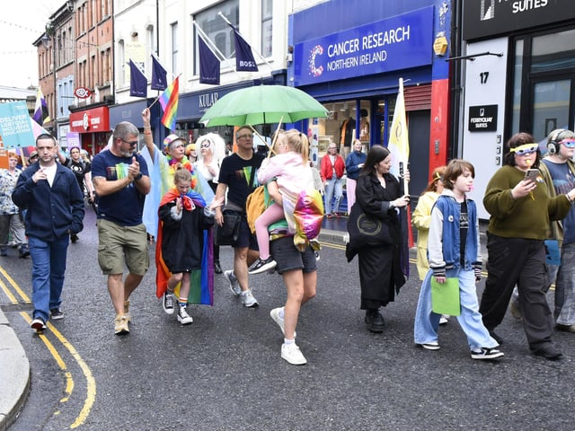 Foyle Pride Parade.