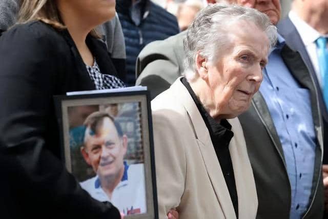 Bridie Brown has been at the centre of the campaign for a public inquiry into the murder of her husband Sean.