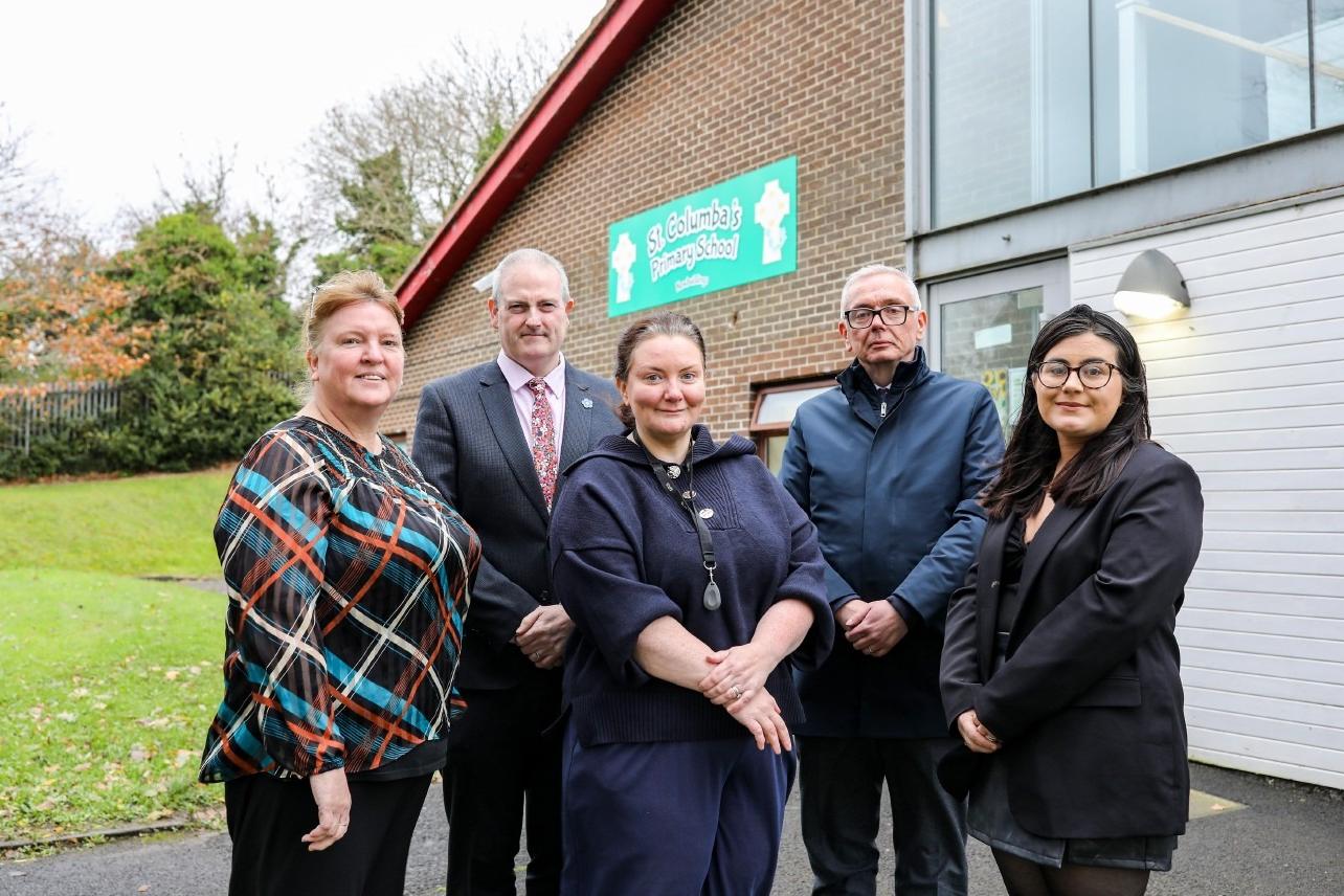 Newbuildings campaigners urge Paul Givan to halt St Columba’s PS closure