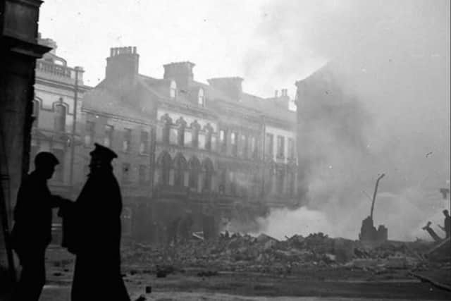 The original Austins of the Diamond was destroyed by fire in the early 1900s.
