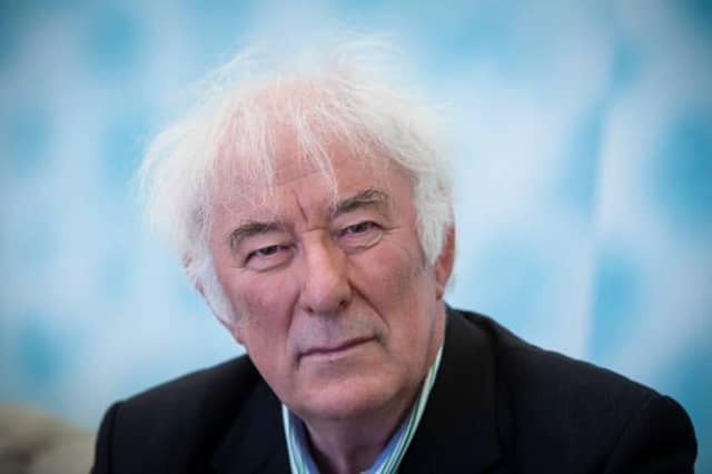 Poet Seamus Heaney.