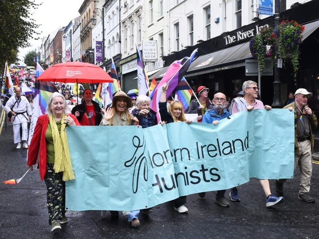 Foyle Pride Parade.