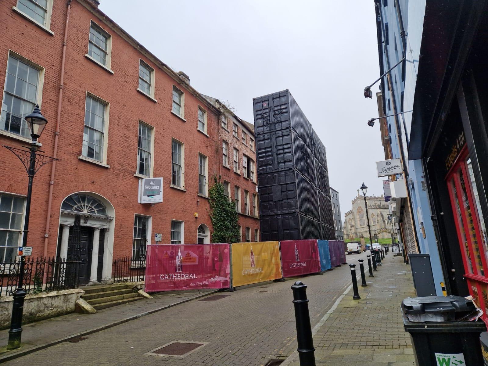 Christmas Market at partially closed Pump Street in Derry to be considered