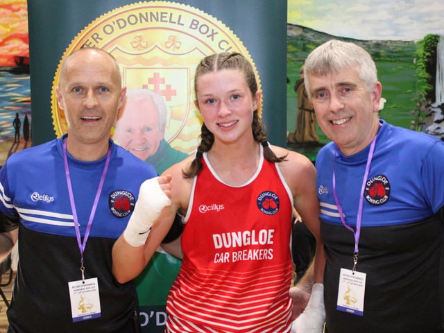 Ellis O'Donnell after her win.