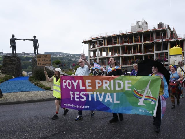 Foyle Pride Parade. (Photos-Kerrie Quinn, nwpresspics)