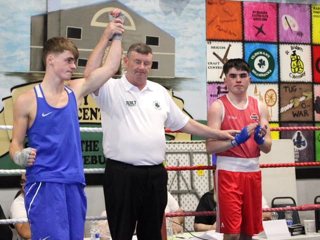 Action from the Peter O’Donnell Box Cup.