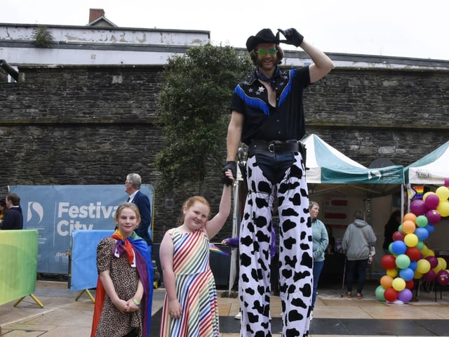 Fun in Guildhall Square